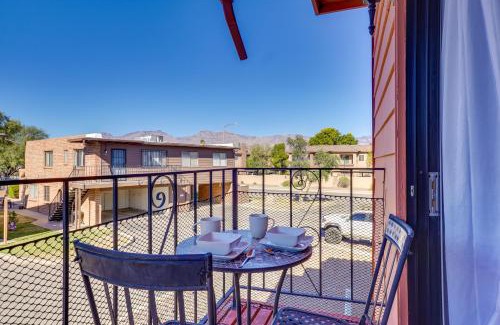 Tucson Apartment | Cozy Tucson Condo with Mountain-View Balcony!