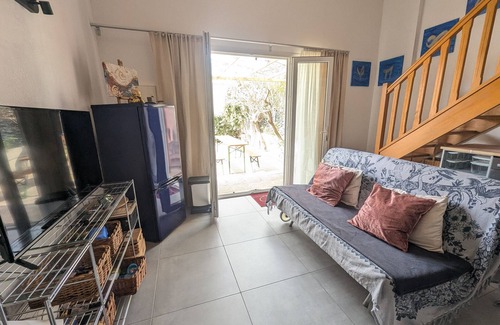 Port-la-Nouvelle Villa | Cozy Villa T2, 600m Beach, Air Conditioning, Parking