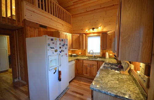 Lake Leelanau Cabin | Cozy waterfront sunset cottage on Lake Leelanau. Air, Near Leland.