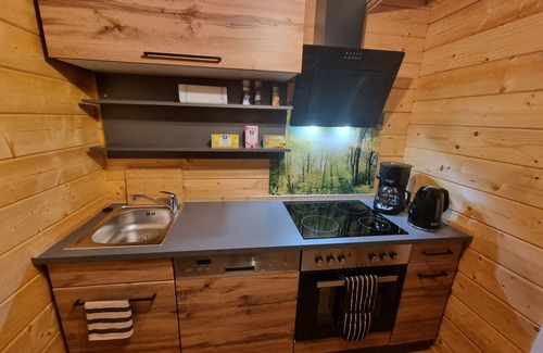 Oberhavel Cabin | Cozy wooden house in quiet nature with sauna & whirlpool