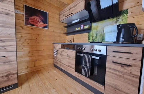 Oberhavel Cabin | Cozy wooden house in quiet nature with sauna & whirlpool