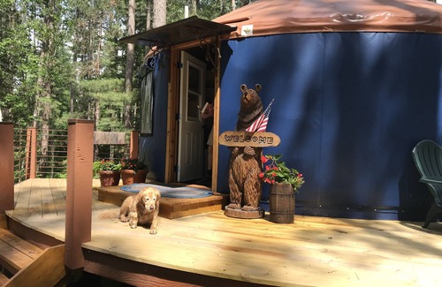 Cable Cabin | Cozy Yurt close to Birkie Start: Cable