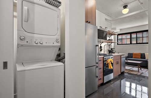 Warehouse District Apartment | CozySuites NLG with pool, bowling alley, sauna 27