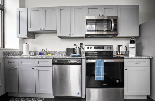 Cultural District Apartment | CozySuites - Press House