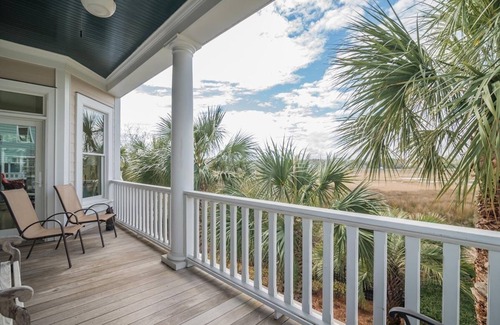 Litchfield by the Sea House | Creek Front Beach House in gated Litchfield by the Sea