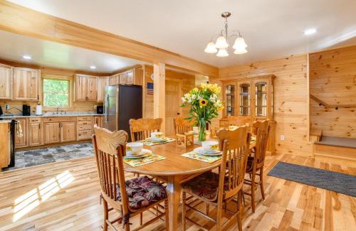 Mount Upton House | Creekside Cabin in Bainbridge with Wraparound Deck!