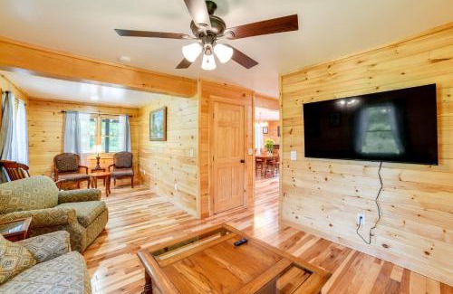 Mount Upton House | Creekside Cabin in Bainbridge with Wraparound Deck!