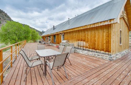 Panguitch House | Creekside Cabin with Deck and Views in Panguitch!