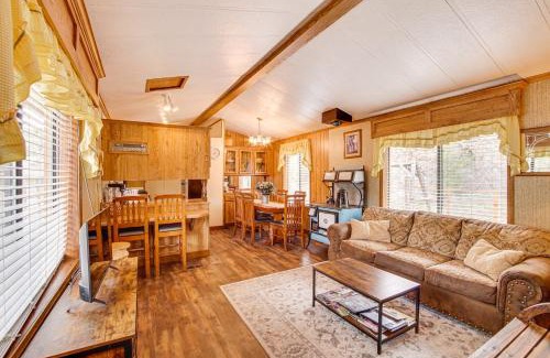 Panguitch House | Creekside Cabin with Deck and Views in Panguitch!