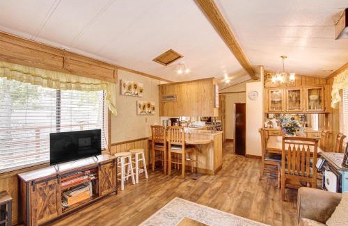 Panguitch House | Creekside Cabin with Deck and Views in Panguitch!