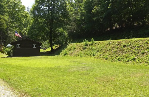 Murphy RV Rental | Creekside, Private property. No crowds. Quiet. Fly fish out your door. RV site