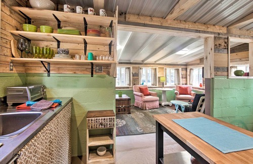 Dauphin Cabin | Creekside Stoney Cabin w/ 180 Ft of River Frontage