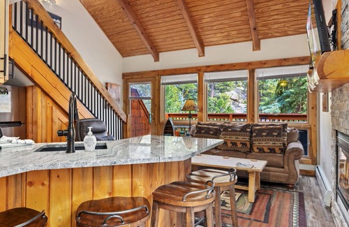Fall River Estates Condo | Creekside Suite 21 (Private Hot tub) River Views!