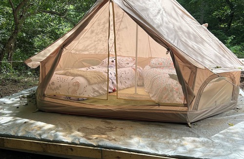 Shelby RV Rental | Creekside Yurt Camp