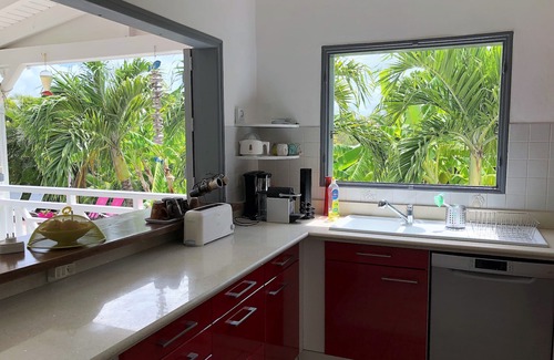 Saint-Francois Villa | Creole villa, large garden with trees and a private pool