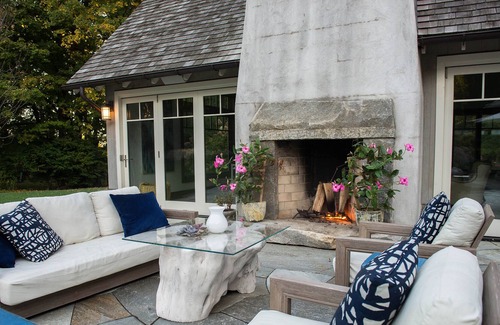 Norwalk House | CT Retreat: Stunning, Expansive Compound with a Gorgeous Barn and Outdoor Pool