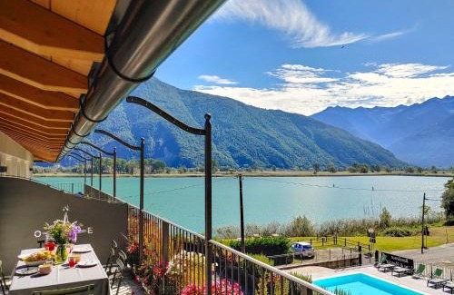 Dascio Apartment | Dascio Salute Ferienwohnung mit Panorama Balkon am See