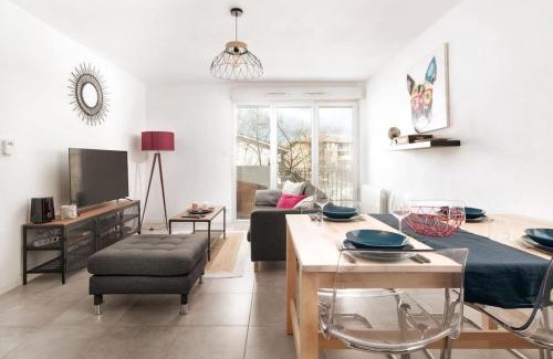 Quartier Croix-Daurade Apartment | Daurade Balcon Parking free - Bus proche centre