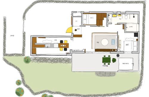 Andeok House | Dazayo Anseong Gangsaengi House - Pet Friendly