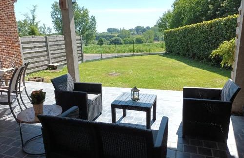 Rozebeke Apartment | De landshoeve cottage met panoramisch uitzicht