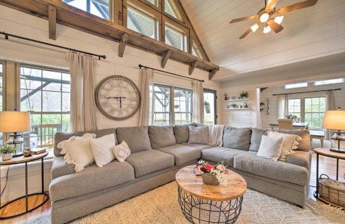 Lake Toxaway House | Deck and Fire Pits Lake Toxaway Getaway!