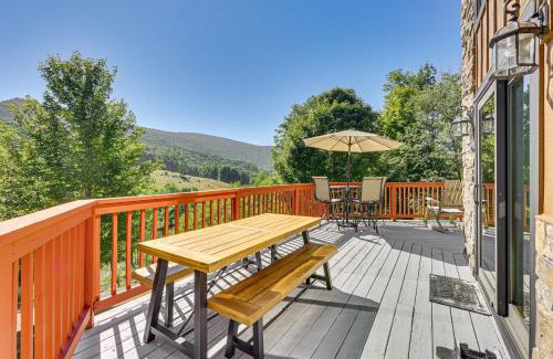Mace House | Deck and Mtn Views Log Cabin By Snowshoe Mountain!