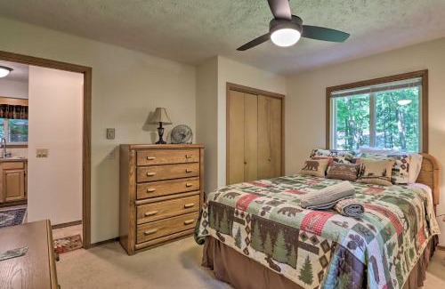 Locust Lake Village House | Deck and Resort Amenities Pocono Lake Home