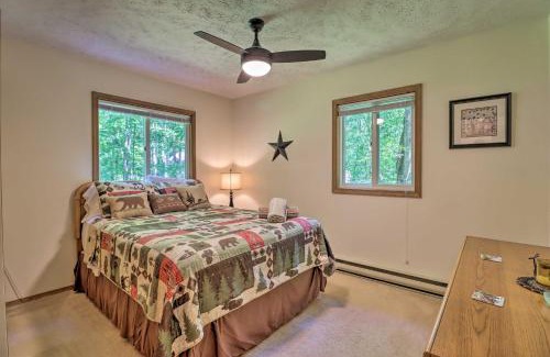 Locust Lake Village House | Deck and Resort Amenities Pocono Lake Home