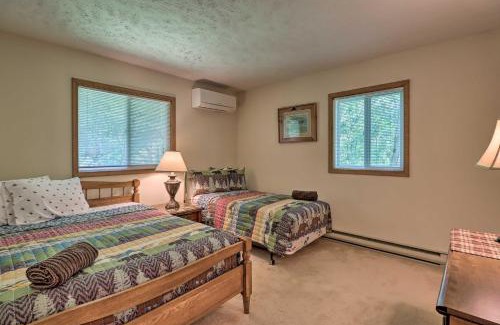 Locust Lake Village House | Deck and Resort Amenities Pocono Lake Home