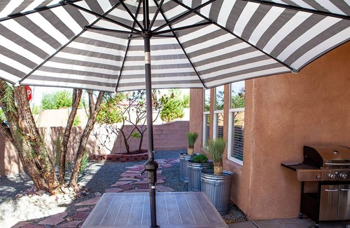 Santa Fe House | Deck Views and Spacious Outdoor Patio in Santa Fe