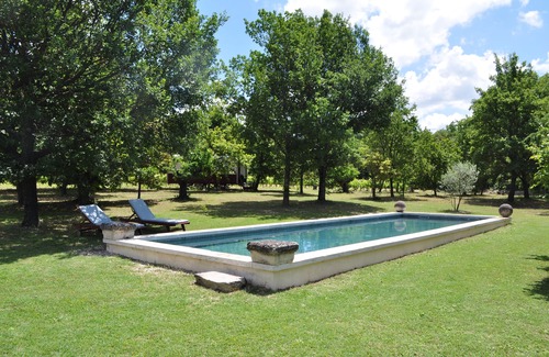 Mazan House | Delicious trailer fully equipped in a haven of peace - long swimming pool