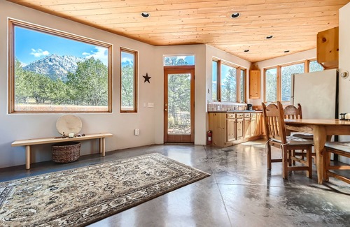 Baca Grande House | Delightful Adobe 2 Bedroom in Crestone with Spectacular Views