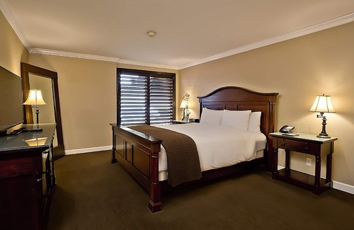 Cupertino Hotel | Deluxe 1 King Room at Cupertino Hotel, Onsite Swimming Pool, Free Parking!