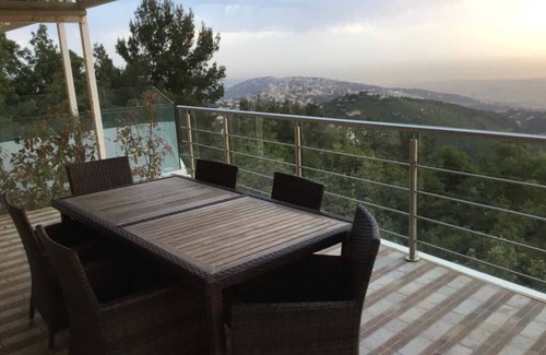 Duhur ash Shuwayr House | Deluxe 4 Bedroom 5 Bathroom Home With Panoramic Beirut and Ocean Views