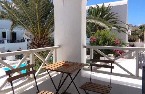 Perissa Apartment | Deluxe Double Room 30 meters from Perissa Beach