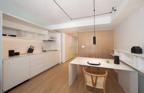 Bal Harbour Apartment | Deluxe Studio with King size bed, Kitchenette and beach service at Bal Harbour. Beach service included