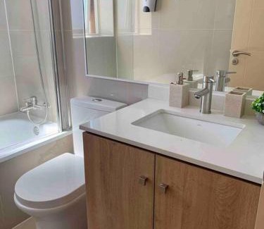 Chillan Apartment | Departamento 3 piezas Centro Chillan - Parking - Vista