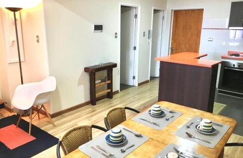 Tome Apartment | Departamento completo 42 mts2 - 2 habs y 1 futón - Centro Tomé - 5 personas max - Edificio Don Francisco