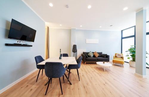 Mainz-Bingen Apartment | Design Studio I Stadtzentrum I Küche I Netflix