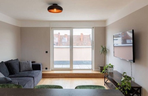Mitte Apartment | Designer-penthouse, Panorama