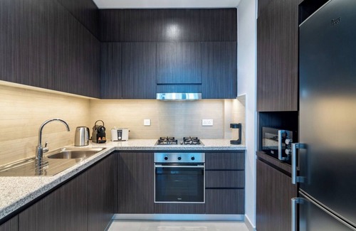 Bur Dubai Apartment | Direct Dubai Mall Access from Downtown Views 1 -Burj View from Swimming pool