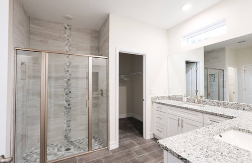 Palm Bay House | Discover Palm Bay by staying at this picturesque four-bed, three-bath home.