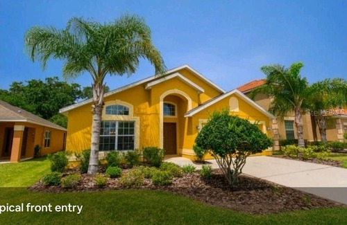Veranda Palms House | Disney home- Private Pool&Hot Tub! 4b/3ba, 7 beds! Close to all the parks!