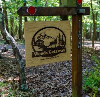 The Woods House | Dog-Friendly A-Frame with Firepit and Fall Foliage