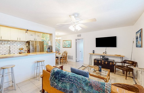 Satellite Beach House | Dog-friendly condo in oceanfront complex with pool & direct beach access