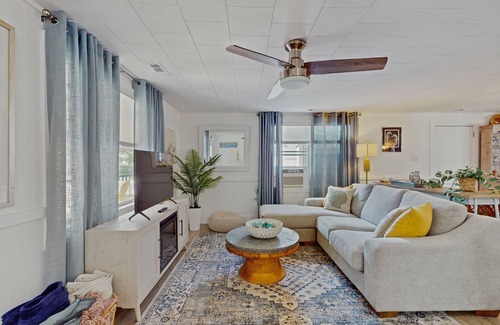 Long Beach House | Dog-friendly coastal home with enclosed yard, private hot tub and fire-pit