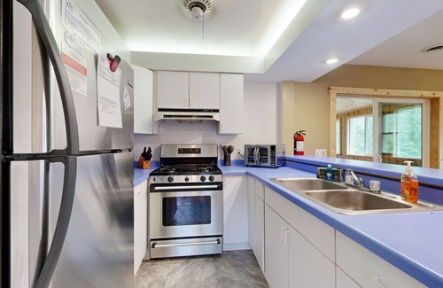 Big Bay House | Dog-friendly home near Petenwell Lake - gas grill & outdoor dining area