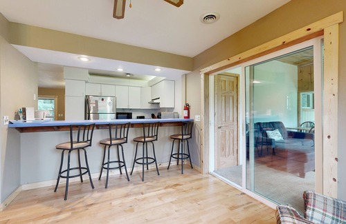 Big Bay House | Dog-friendly home near Petenwell Lake - gas grill & outdoor dining area