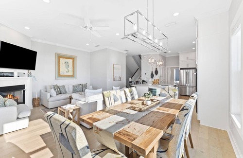 Seagrass House | Dog Friendly Home with Pool, Gulf Views, Firepit, Grill, and Hot Tub!