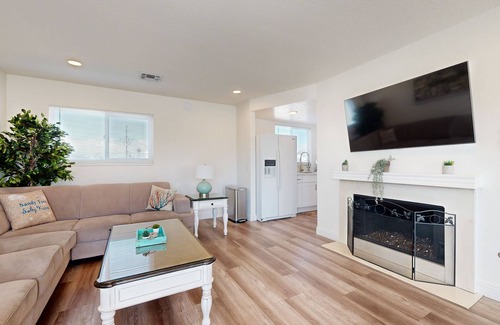 Santa Ana Heights House | Dog-friendly two-story home with two kitchens, fast WiFi, patio, & gas grill